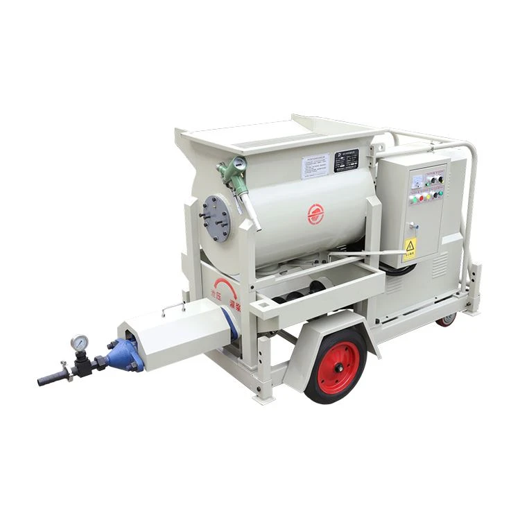 Grout Mixer and Pump with Remote Control